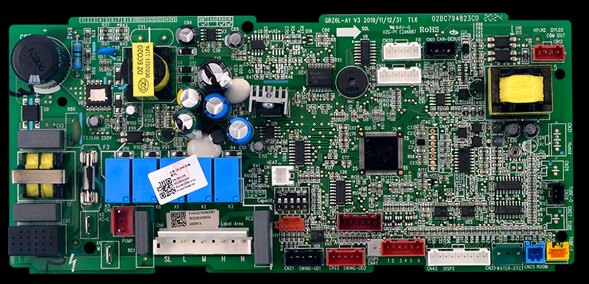 Gree PCB interior GREE VRF