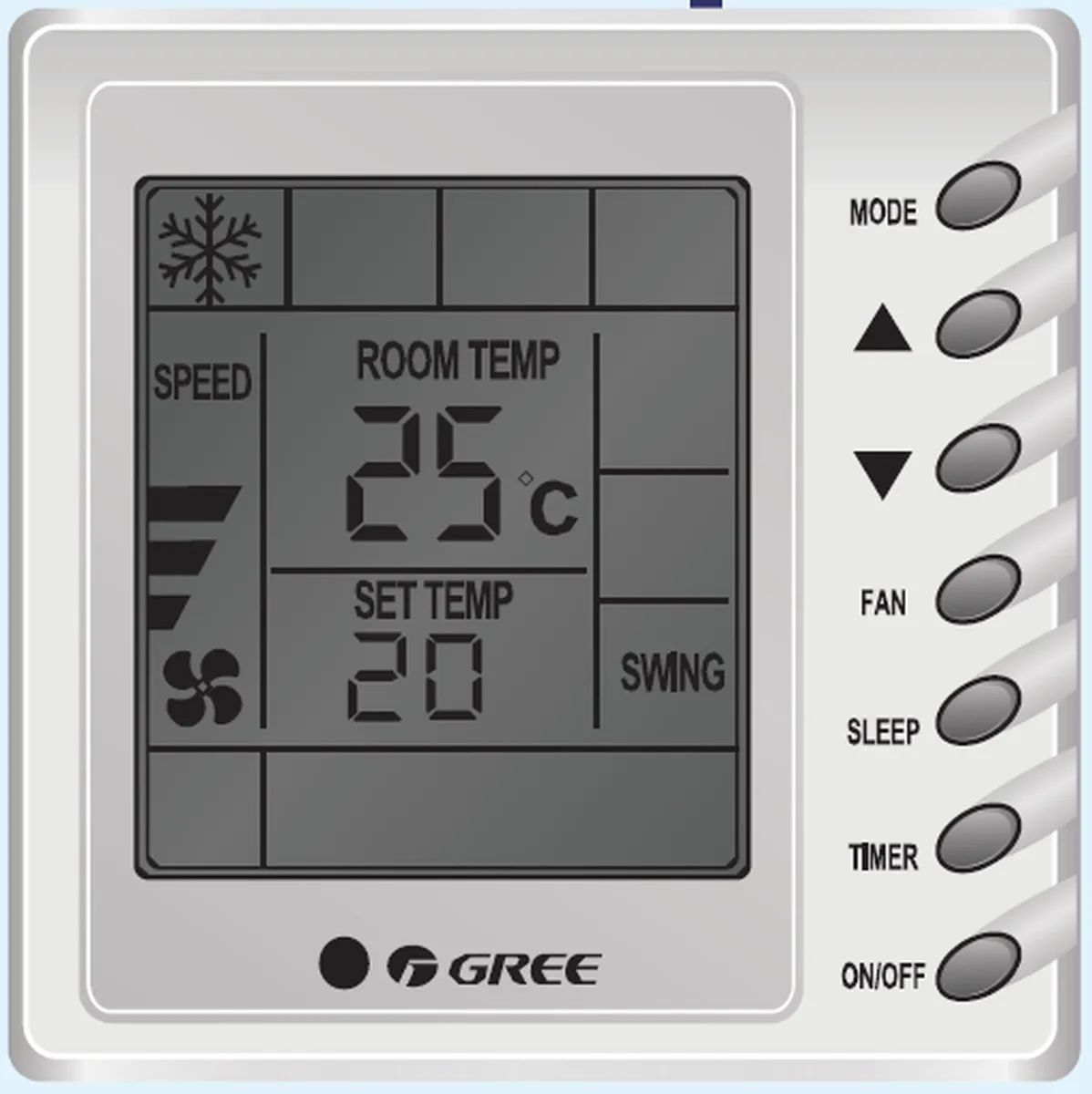 Gree Controlador cableado unidad interior Gree VRF