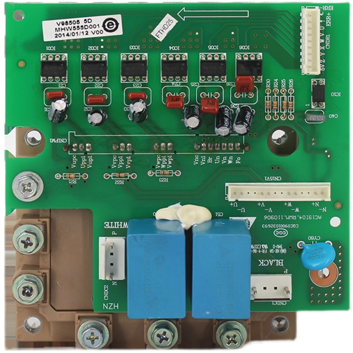Mitsubishi heavy Industries Placa PCB Módulo Inversor MITSUBISHI VRF MHW555D001 V12684 6MBP50RA