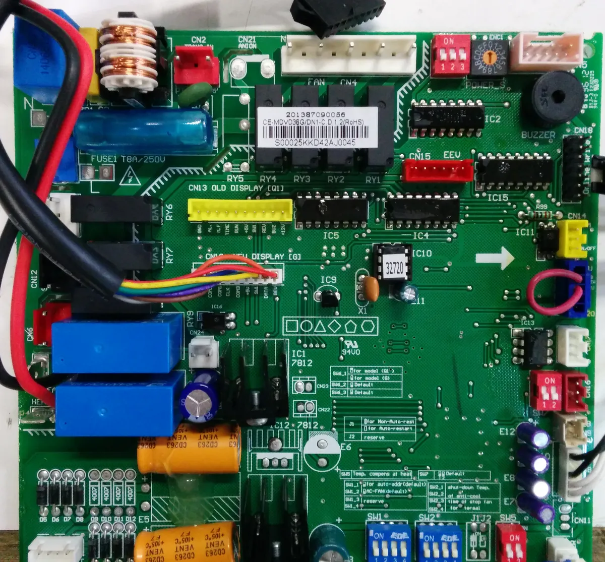 Midea Placa PCB unidad interior montada en la pared Midea VRF